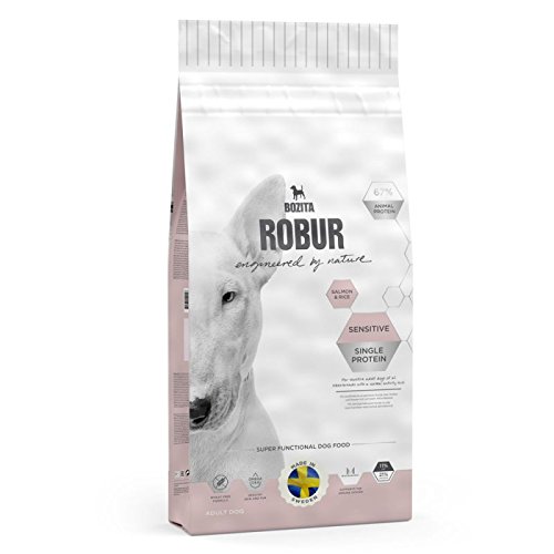 Bozita Robur Sensitive Single Protein lachs & Reis. Eine heathly ausgewogenen Lebensmittel für Ihren Hund