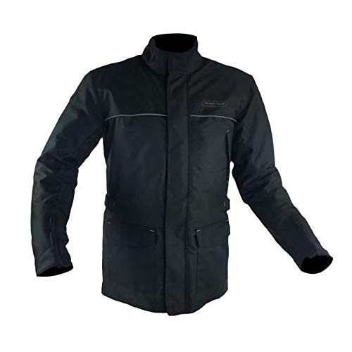 Rider-Tec Jacke Moto Winter 3/4 Wasserdicht Schutzhülle CE, schwarz, Größe 2 x L