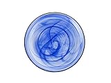 H+H Alabastro Set aus 6 Gläsern, Blau, 21 cm, Cobalt, 21 x 21 x 2 cm, 6 Einheiten