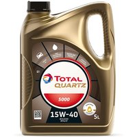 Total Quartz 5000 15W-40 Mehrbereichs - Motoröl im 5 Liter Kanister