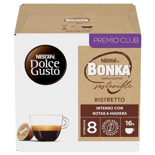 Nescafé Dolce Gusto Bonka Espresso, Kräftig, Kaffee, Kaffeekapsel, 16 Kapseln