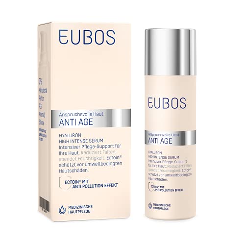 Eubos | Hyaluron Anti Age High Intense Serum | 30ml | zur Minderung der Faltentiefe und Regeneration | für alle Hauttypen