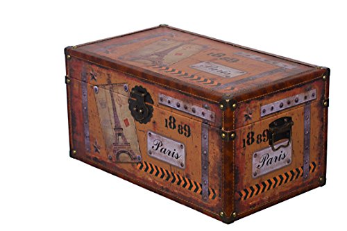 Birendy Truhe Kiste KD 1513 Italien, Holztruhe Vintage Schatzkiste Piratenkiste