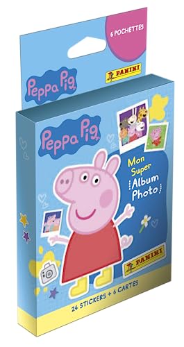 Panini 004139KBF6 Peppa Pig - My Super Fotoalbum Blister 6 Taschen