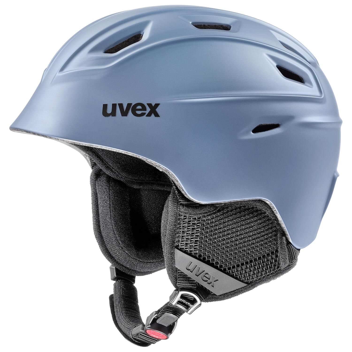 uvex Unisex-Erwachsene Fierce Skihelm, grau, 51-55 cm