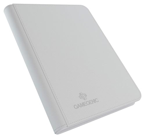 Gamegenic GGS31015ML Zip-Up Album (8-Pocket), White