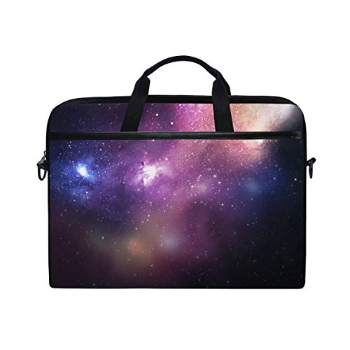 LUNLUMO Abstrakter schöner Farbverlauf Sterne 15 Zoll Laptop und Tablet Tasche Durable Tablet Sleeve für Business/College/Damen/Herren