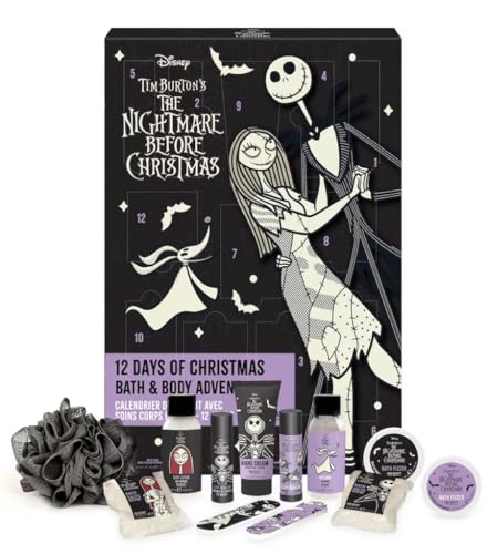 MAD Beauty Nightmare Before Christmas Advent Calendar 12 Days Disney NBC Bath Body Gift