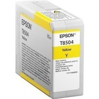 Epson T8504 - Gelb - Original - Tintenpatrone - für SureColor P800 (C13T850400)