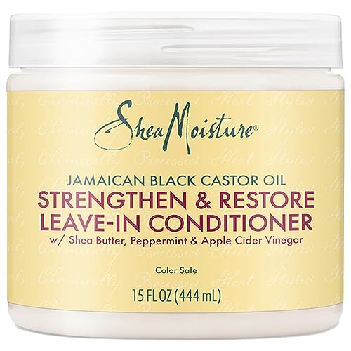 Shea Moisture Jamaikanisch Schwarzes Rizinusöl Stärken Sie das Wachstum und Restaurierung Haarspülung, 454 g
