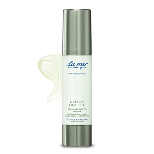 La mer Lemon Breeze Feuchtigkeitsmaske mit frischem Zitrus-Duft - Feuchtigkeitsspendende Gesichtsmaske - Erfrischende Maske fürs Gesicht - Aufpolsternd und regenerierend - Für normale Haut - 150 ml