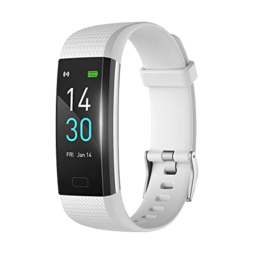 SUPBRO Gesundheits- & Fitness-Tracker Armband 0,96" Bildschirm Sport Smartwatch Smartband Aktivitätsmonitor Schrittzähler Uhr für Damen Herren