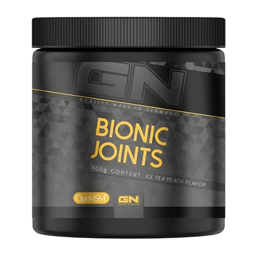 GN Laboratories Bionic Joints (Peach) – 400 g Kollagen Komplex – Hochdosiertes Nahrungsergänzungsmittel für Knochen & Gelenke – Made in Germany