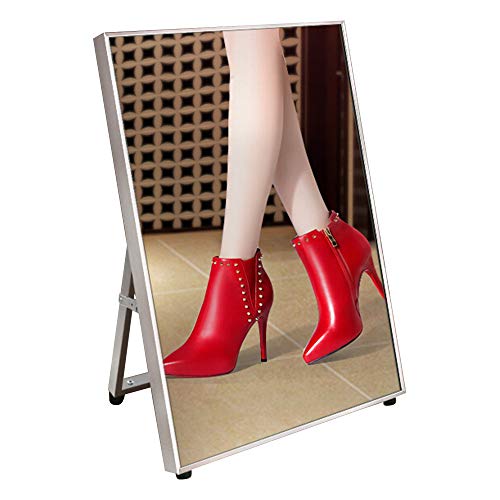 Mirror Schuhgeschäft tragen Schuhe Spiegel super klar ohne Verformung Bodenspiegel Halterung Spiegel Bekleidungsgeschäft Schuhe Spiegel ändern Schuhspiegel Test Schuhspiegel 45 * 60cm