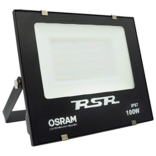 RSR 7444 Mini-Projektor, Schwarz, 100 W, 4500 K, 11300 lm, IP67, SMD2835, Osram