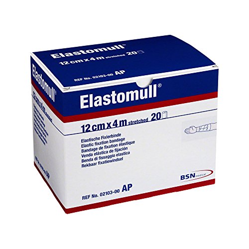 Elastomull 12 cmx4 m 2103 Elastische Fixierbinde, 20 St