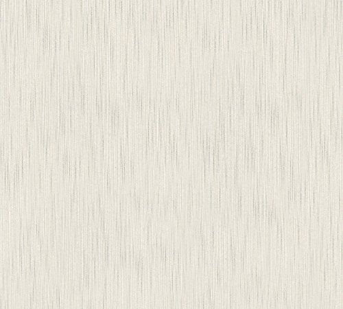 Architects Paper Textiltapete Metallic Silk Vliestapete Tapete Unitapete 10,05 m x 0,53 m beige Made in Germany 306833 30683-3