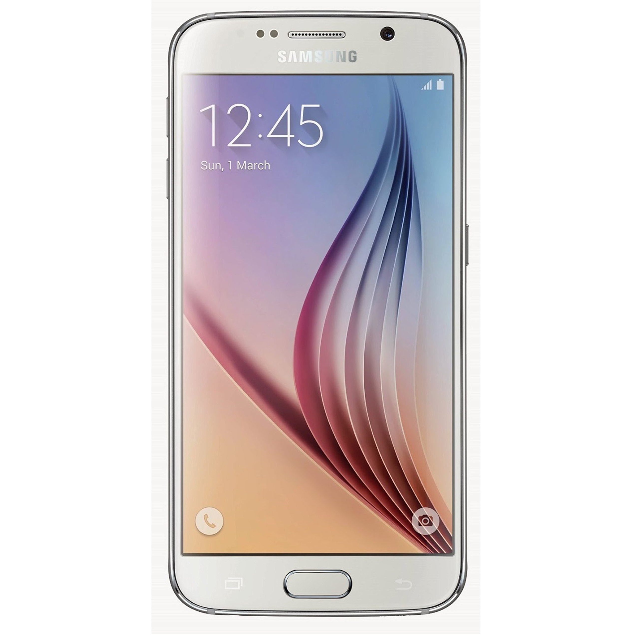 Samsung Galaxy S6 Smartphone simlockfrei, Android, Bildschirm 13 cm (5,1 Zoll), Kamera 16 MP, 32 GB, Quad Core 2,1 GHz, 3 GB RAM