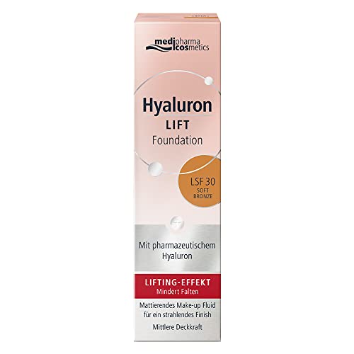 Medipharma Cosmetics Hyaluron Lift Foundation LSF 30 soft bronze