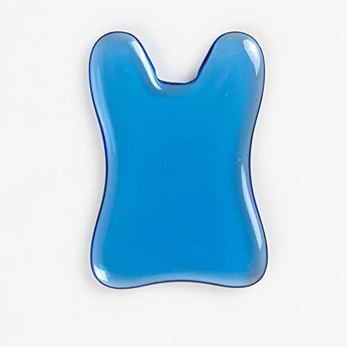 Natürliche blaue Kristall-Schaberbrett-Massage, A YICHENGYIN (Color : B)
