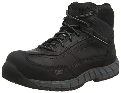 Cat Footwear Herren Streamline Bau-Stiefel, schwarz, 43 EU
