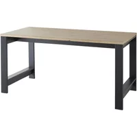 Schreibtisch ¦ schwarz ¦ Maße (cm): B: 160 H: 76 T: 80 Tische > Bürotische - Möbel Kraft