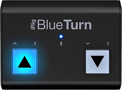 iRig Blueturn - Backlit Silent Bluetooth Page Turner for iPhone, iPad, Mac and Android