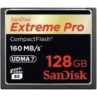 SanDisk Extreme Pro - Flash-Speicherkarte - 128GB - 1000x/1067x - CompactFlash (SDCFXPS-128G-X46)