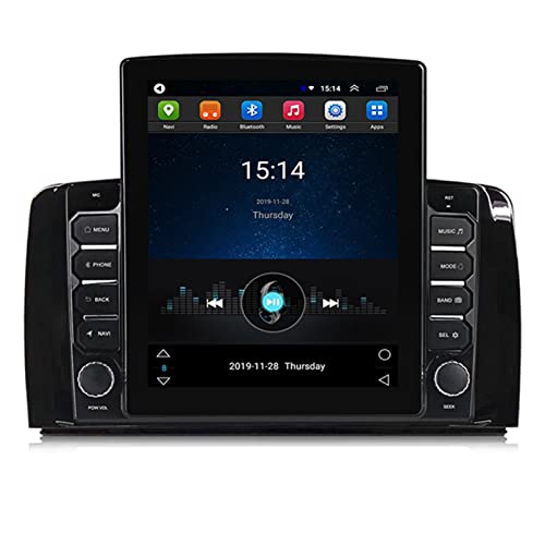 EIDEMED Android System Radio mit Navi für Mercedes Benz R-Class W251 R300 2005-2017 9.7 Zoll Auto Multimedia Player mit GPS/WiFi/Bluetooth/Mirror Link Lenkradsteuerung (Color : XY-TS200 32G)