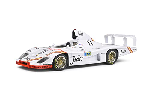 Solido 421189400 Porsche 936#11, Sieger 24h Le Mans 1981, Fahrer: Bell, Ickx, Maßstab 1:18, weiß