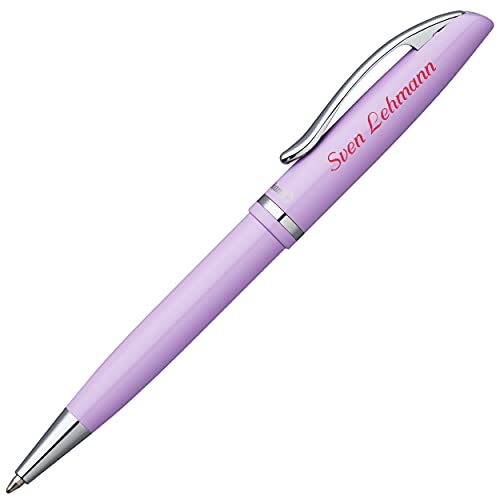 Pelikan Kugelschreiber JAZZ PASTELL Lavendel mit Namen farbig personalisiert
