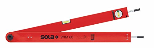 Sola 57073401 Winkelmessgerät WIM 60" mit Tasche in rot
