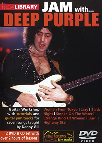 Lick Library - Jam With Deep Purple (+ Audio-CD) [2 DVDs]