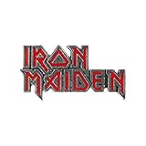 Alchemy Rocks Iron Maiden Logo Pin Badge