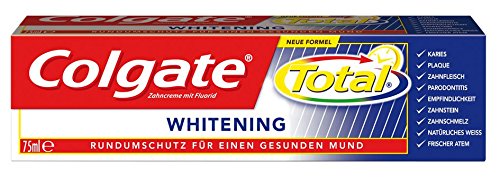 Colgate Total Whitening Zahnpasta, 6er Pack (6 x 75 ml)