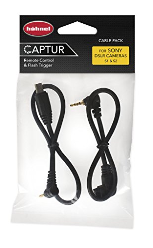 Hähnel Captur Kabel Pack Fernbedienung für Sony, Timer und Pro Modul/Ersatzkabel, schwarz