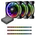 Thermaltake Riing Plus 12 RGB Kit PC-Gehäuse-Lüfter Schwarz, RGB (B x H x T) 120 x 120 x 25mm inkl