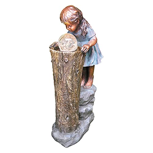 Gartenbrunnen »Zhisheng«, Höhe: 83 cm, bronzefarben, inkl. Pumpe