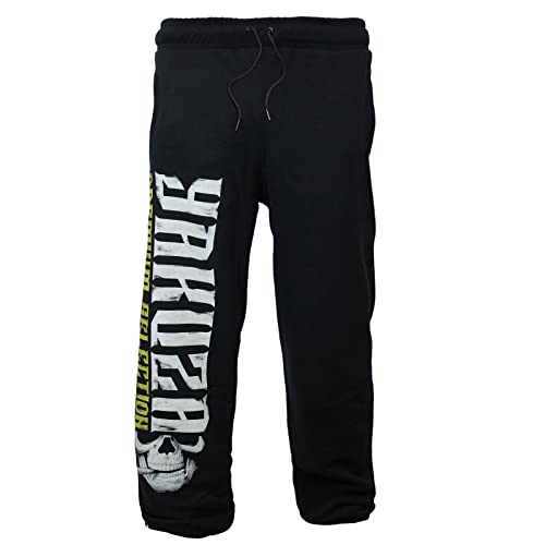 Yakuza Premium Herren Jogginghose 2681 schwarz Sweatpants L