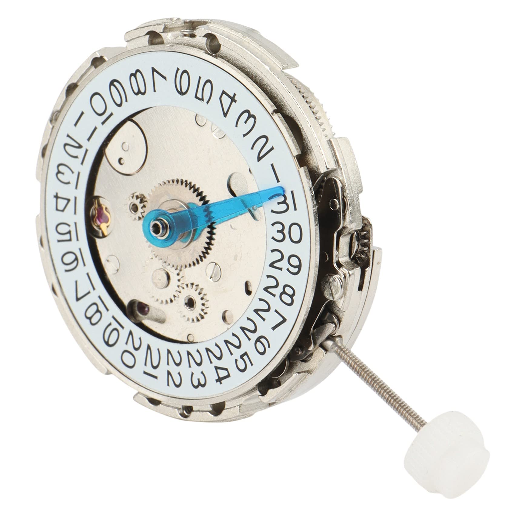 Qwertfeet Für DG3804-3 GMT Uhr Automatische Mechanische Bewegung Ersatzteile Uhren Ersatzteile, silber