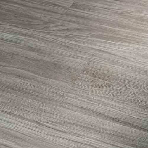 neu.holz Vinyl Laminat ca. 4 m² 'Stonewashed Oak' Bodenbelag Selbstklebend rutschfest 28 Dekor-Dielen für Fußbodenheizung