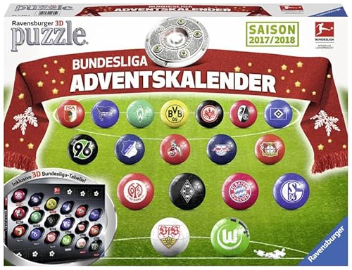 Bundesliga Adventskalender 2017. Erlebe Puzzeln in Der 3. Dimension