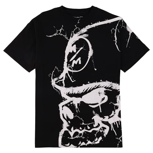 Metal Mulisha Herren-T-Shirt aus Beton, Schwarz, L