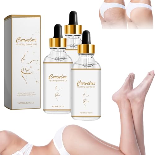 Curvelux Hip Lifting Essential Oil, Buttock Enhancement Oil, CurveLux Essential Oil, Buttock Lifting Oil For Women, Hip Lift up Essential Oil for Butt, Hip Lifting Massage Oil