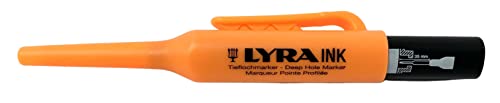 Lyra L4480099-10-1 Ink Tieflochmarker schwarz 10 Stück, Farbe