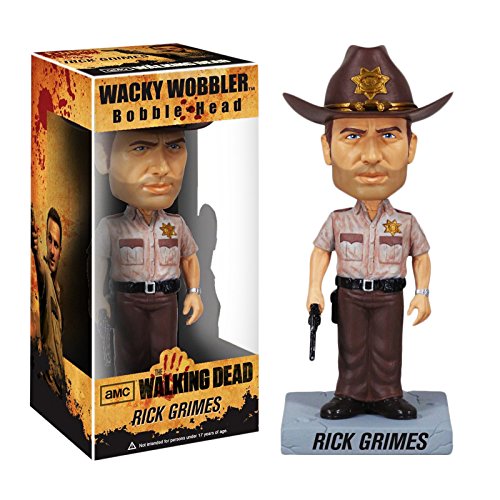 The Walking Dead Wacky Wobbler Wackelkopf-Figur Rick 18 cm