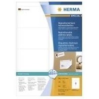 HERMA Movables - Selbstklebende Etiketten - weiß - 99,1 x 67,7 mm - 800 Stck. (100 Bogen x 8) (10312)