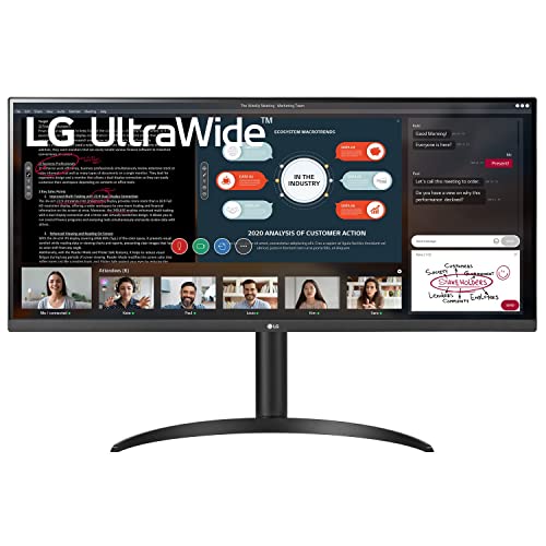 LG 34WP550 86,4 cm (34 ) LED-Monitor 2560 x 1080 Pixel UltraWide Full HD LED Schwarz [Energieklasse F] (34WP550-B.AEU)