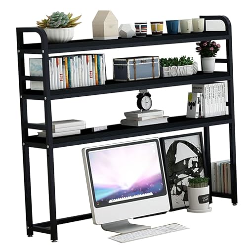 Kamnik 3-stufiges, verstellbares Schreibtisch-Organizer-Regal – Desktop-Bücherregal für Computertisch, Mehrzweck-Bücherregal aus Metall auf der Arbeitsplatte, freistehendes Aufbewahrungsregal, für