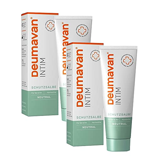 Deumavan Natur Schutzsalbe, Spar-Set, 2x125 ml, Medizinprodukt zum täglichen Intimschutz für sie und ihn. Intimschuzt auf neuem Niveau. Hormonfrei.